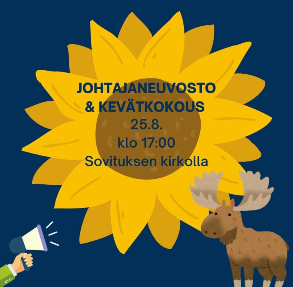 Kutsu kevätkokoukseen ja syksyn ensimmäiseen johtajaneuvostoon - Lue lisää