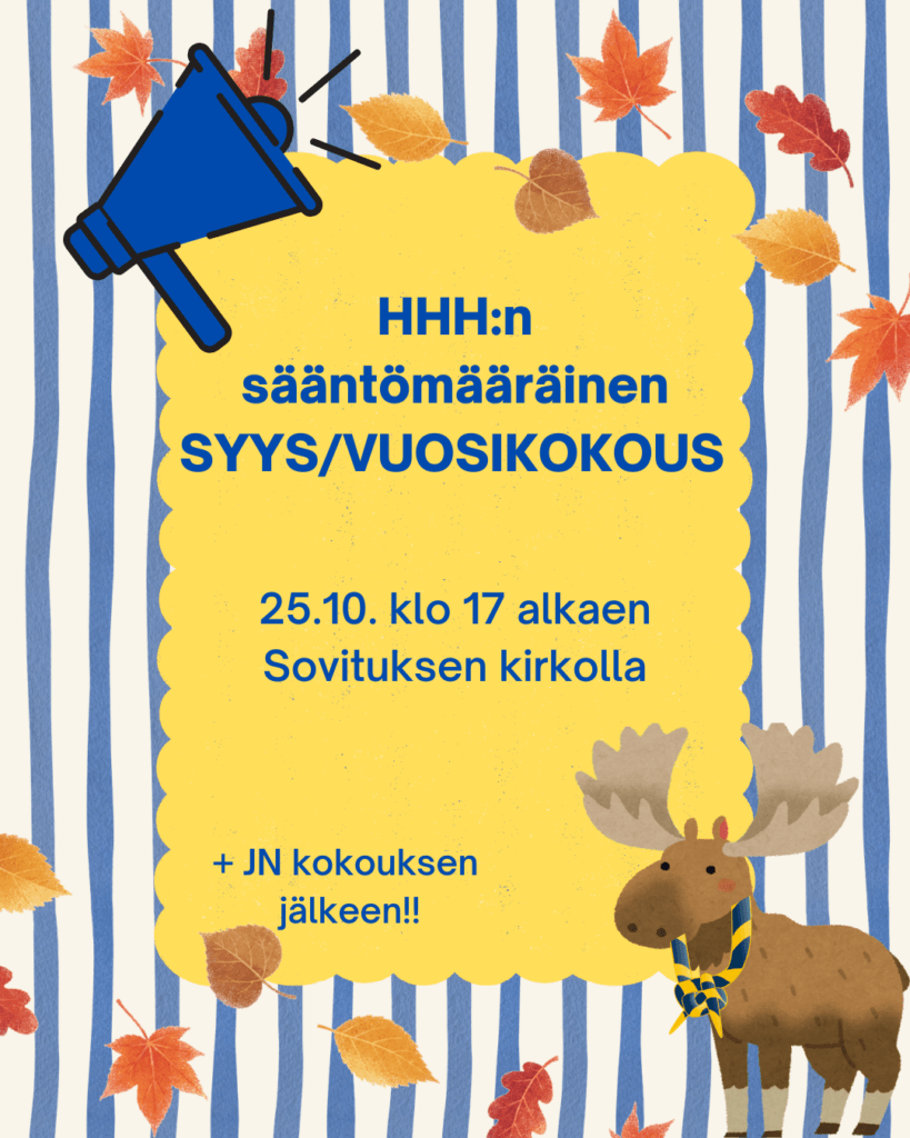 SYYS/VUOSIKOKOUS - Lue lisää